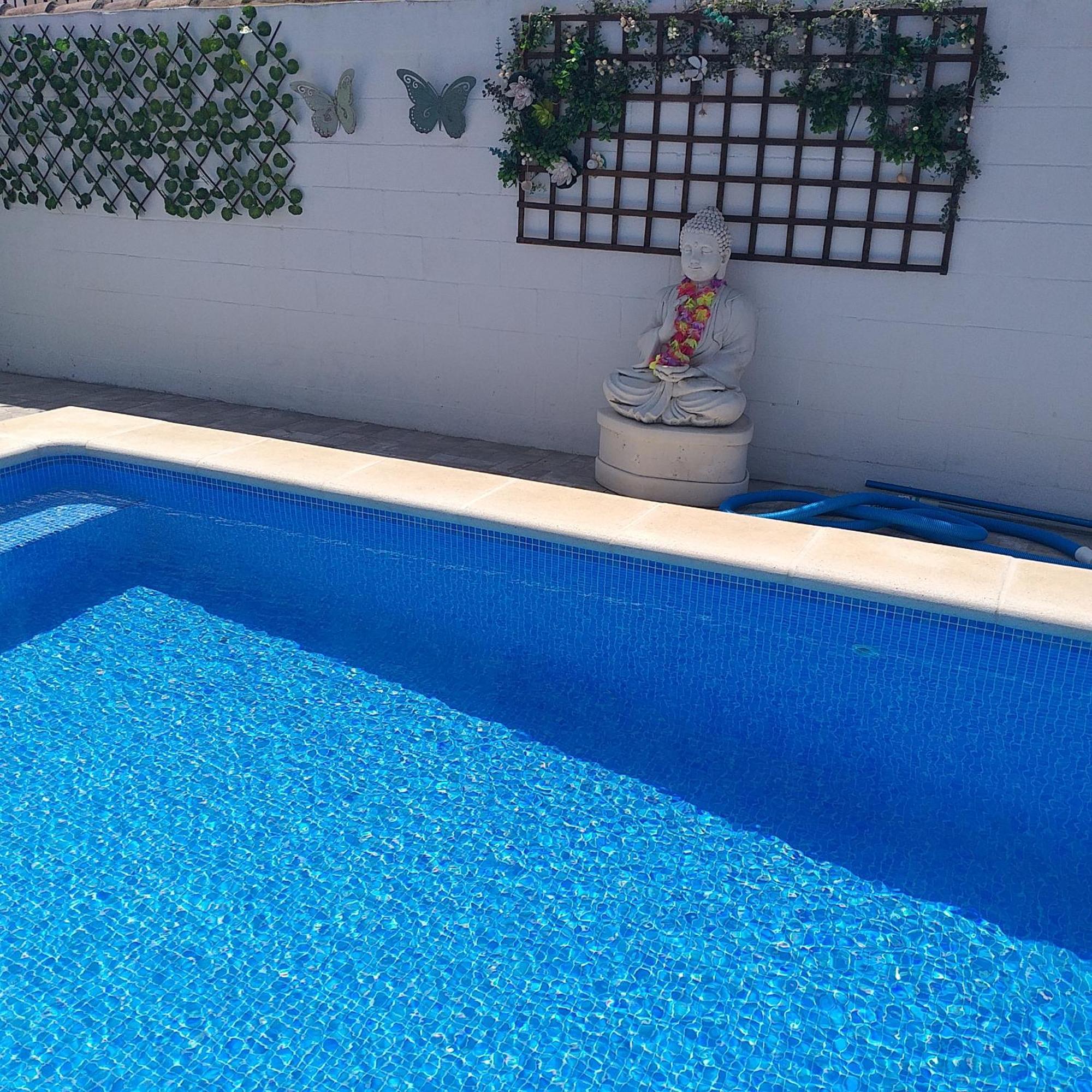 Rojas & Mar Chalet Con Piscina Salina 奇克拉纳－德拉弗龙特拉 外观 照片