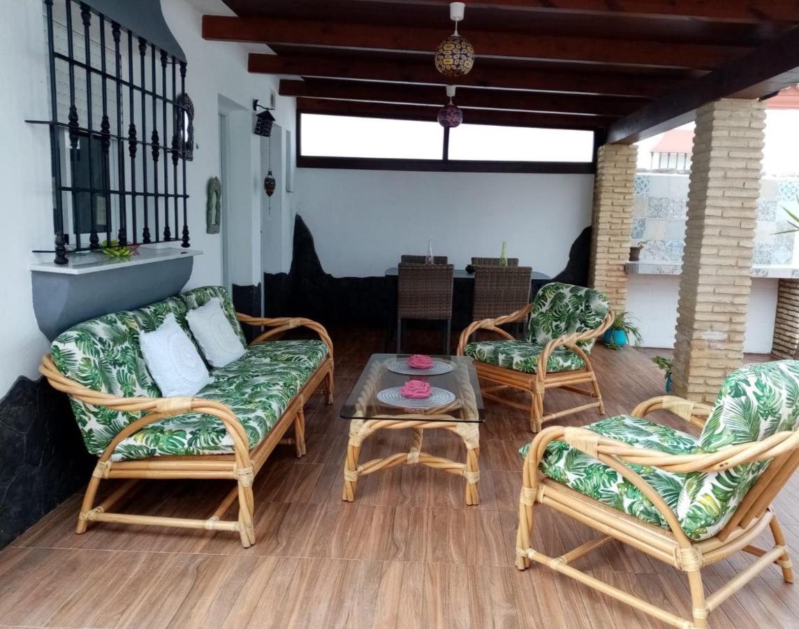 Rojas & Mar Chalet Con Piscina Salina 奇克拉纳－德拉弗龙特拉 外观 照片